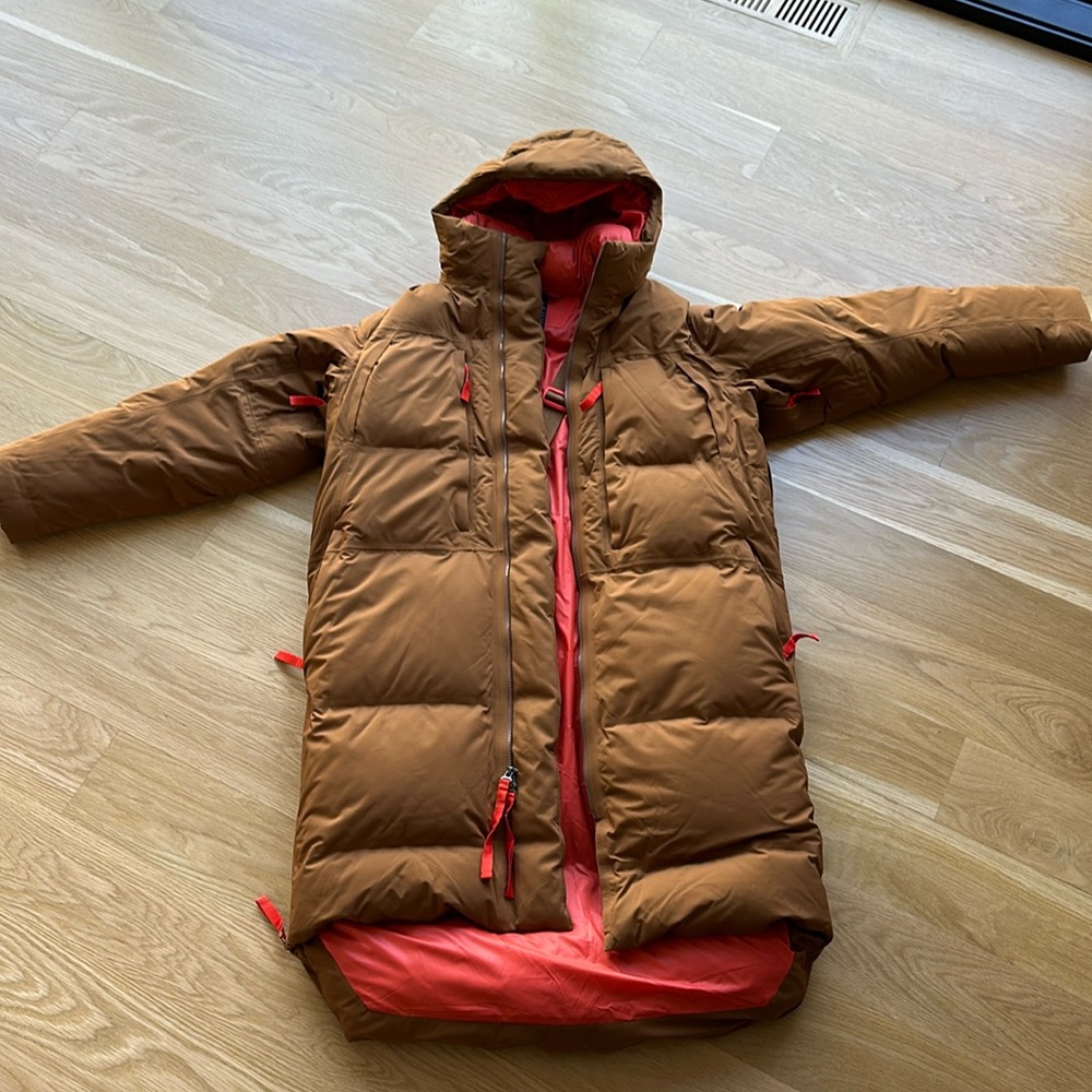 Men’s Lululemon Glacial Front Parka (Copper Brown, Size M)
